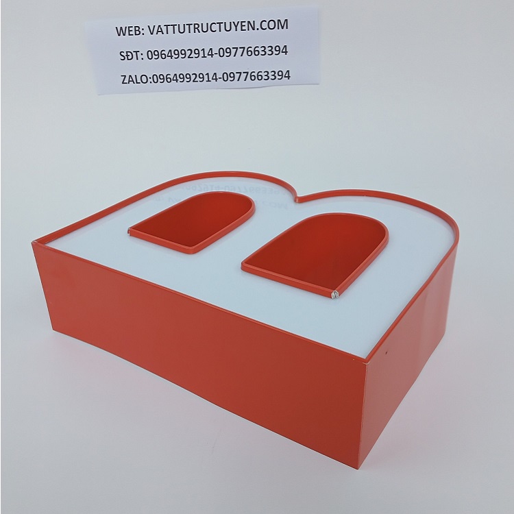Keo AB khô nhanh dính chân chữ mica - inox - nhôm - alu