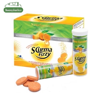 Scurma Fizzy viên sủi nghê nano curcumin hướng đích