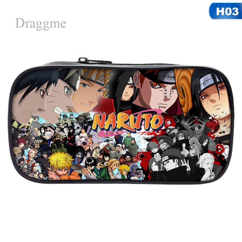 Túi Đựng Bút thiết kế hình Naruto Nhật Bản Sáng Tạo độc đáo