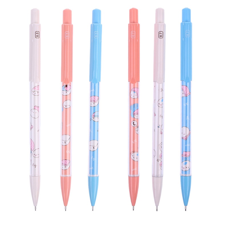 Bút chì bấm cơ học kèm gôm tẩy hình sushi dễ thương