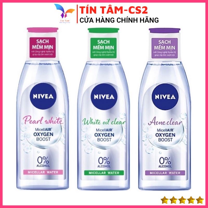Nước Tẩy Trang Không Cồn NIVEA Thái Lan 200ml