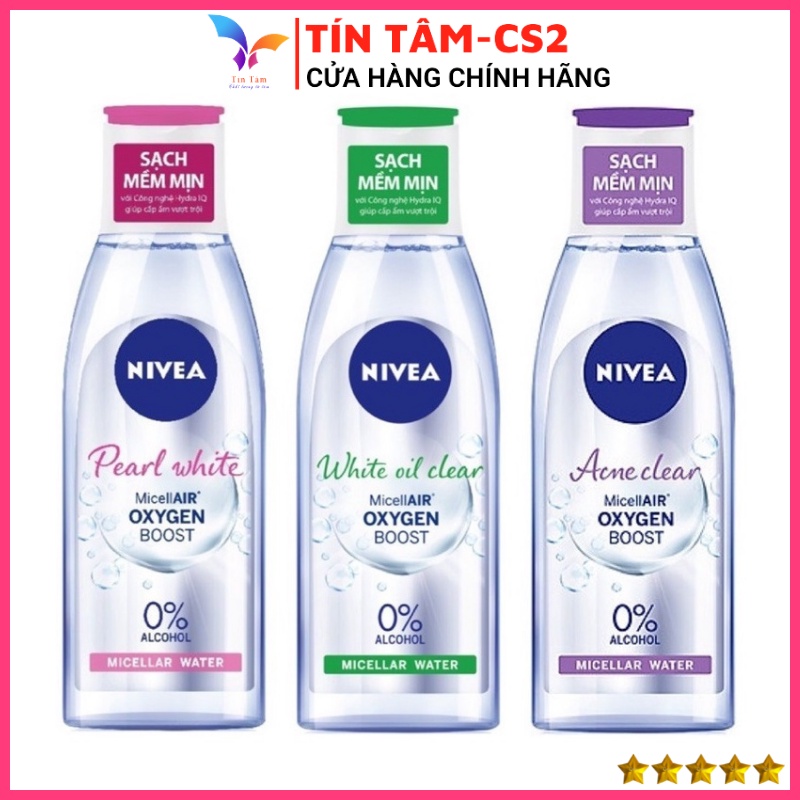 Nước Tẩy Trang Không Cồn NIVEA Thái Lan 200ml