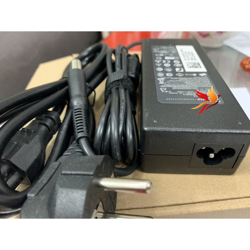 Sạc Laptop Dell 19.5V- 4.62A 90W / 19.5V- 3.34A 65W LOẠI TỐT - Sạc dell chân to / chân nhỏ - sạc máy tính dell