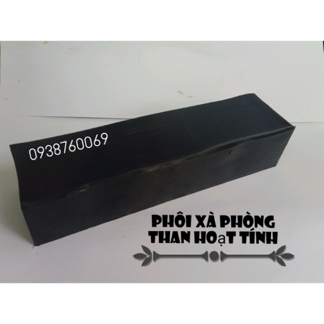 phôi xà phòng than hoạt tính 100gr