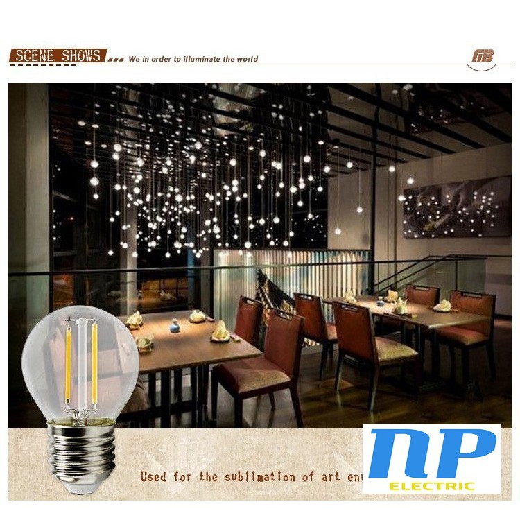BÓNG ĐÈN LED EDISION 4W G45 - ĐÈN TRANG TRÍ