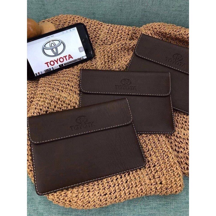 Ví đựng giấy tờ xe các hãng xe Hyundai, Mazda, Toyota, Kia, Vinfast, Mitsubitshi...