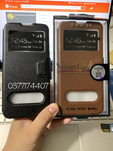 Bao da Samsung Galaxy A11 hiệu Onjess lưng mềm | BigBuy360 - bigbuy360.vn