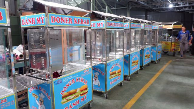 Xe bánh mì+ xôi Doner Kebab