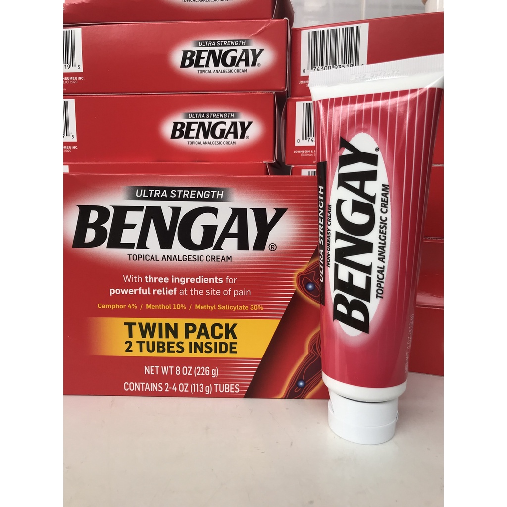 🌺 Bengay dầu nóng xoa bóp nhức mỏi