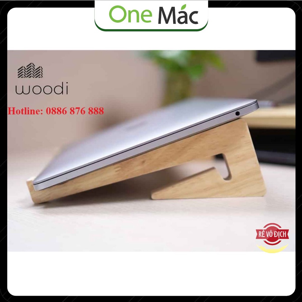 Đế kê tản nhiệt K1 ❤️ cho laptop, macbook bằng gỗ loại 1 tầng bền rẻ đẹp (Nhiều loại)