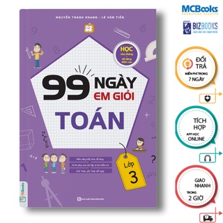 Sách - 99 ngày em giỏi Toán lớp 3 - Mcbooks