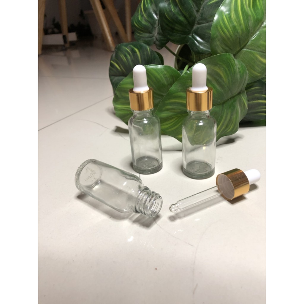 Chai thủy tinh 10ml trong chiết serum, tinh dầu