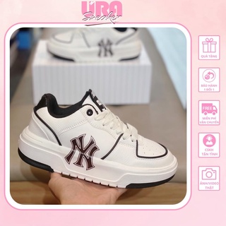 Giày mlb chunky đen sc, giày sneaker - giày thể thao nam nữ full size 36-43, tặng kèm tất