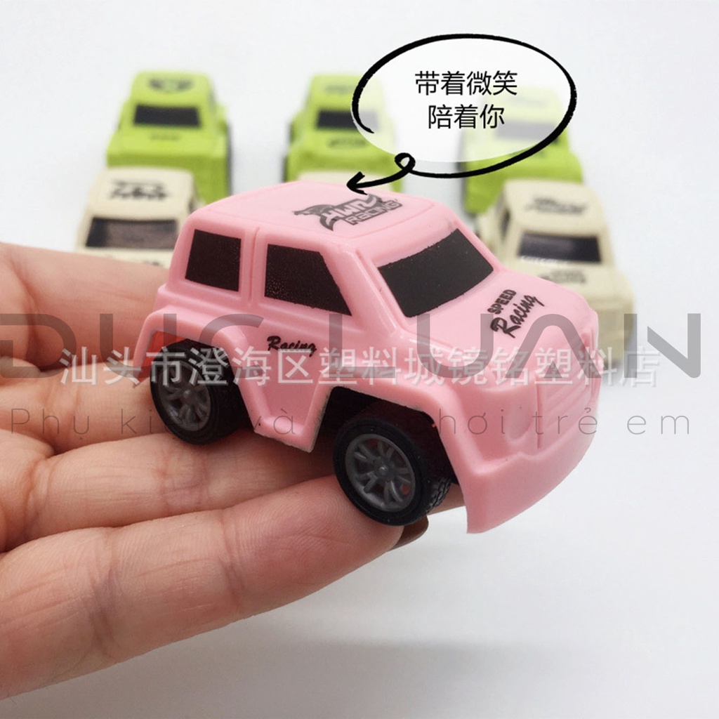 Xe Ô tô mini chạy cót - Xe oto đồ chơi cho bé - Nhựa ABS an toàn