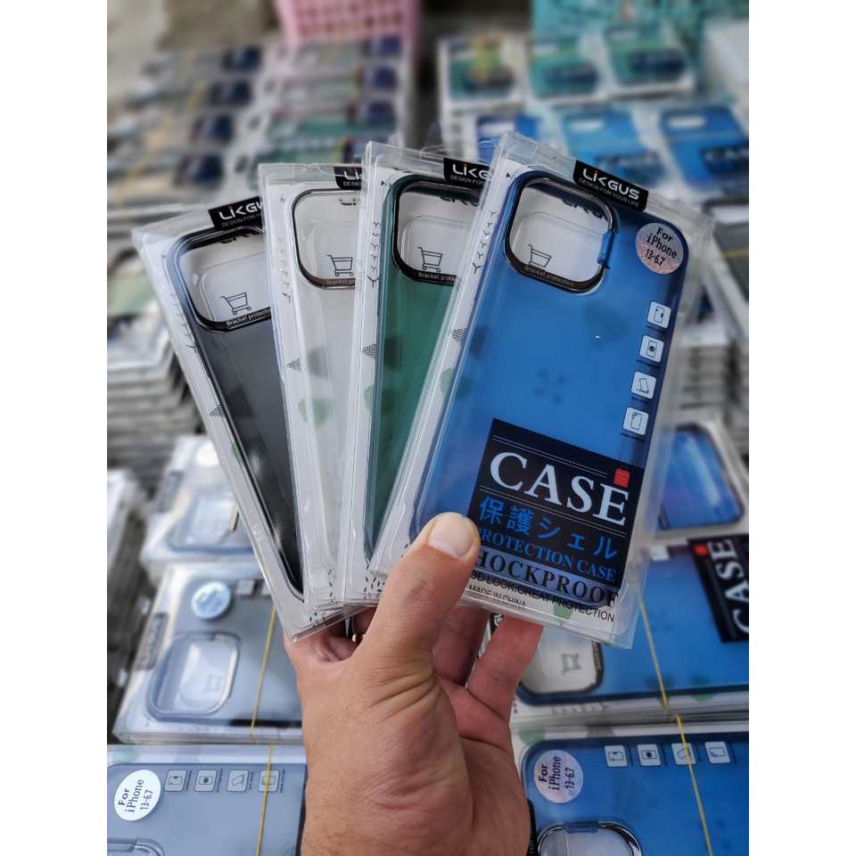 Ốp lưng Dựng Camera cho iPhone - Chính hãng LIKGUS