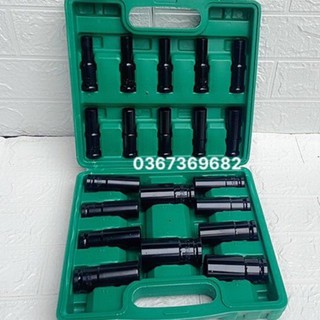 Bộ khẩu 20 món dành cho máy siết bu lông chân 1/2