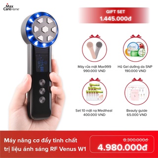 Máy nâng cơ đẩy tinh chất trị liệu ánh sáng RF Venus W1