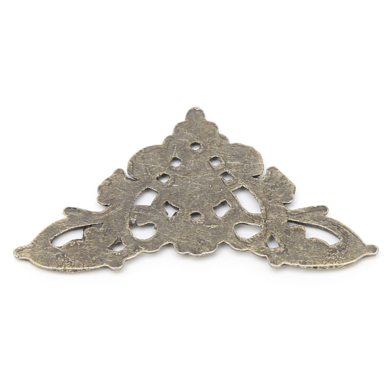 Set 12 phụ kiện trang trí và bảo vệ góc sách ảnh phong cách cổ điển kích thước 33x33x65mm