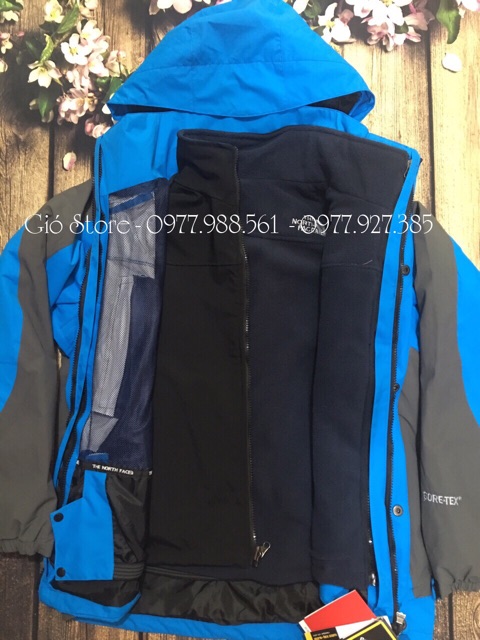 Áo gió TNF - VNXK 3 lớp