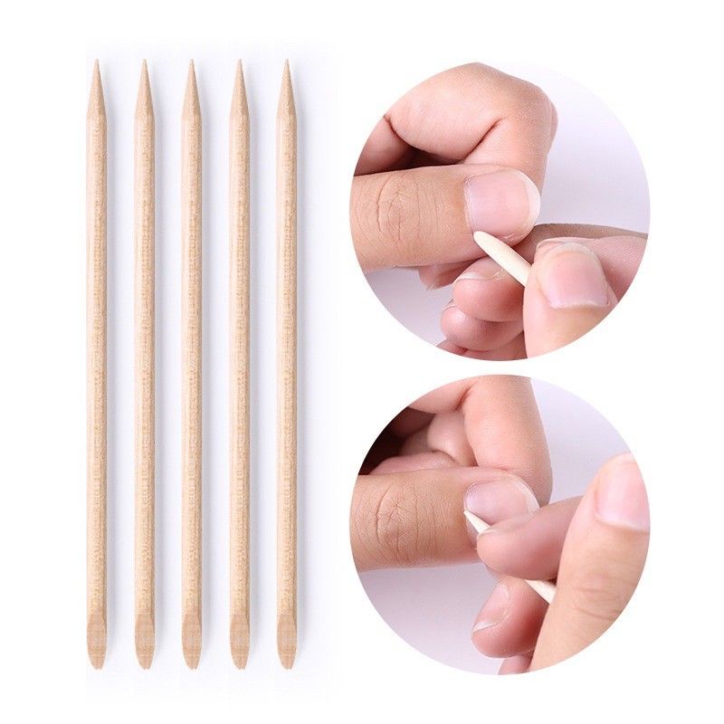 3 que cậy móng, que tháo móng tay giả, que làm nail