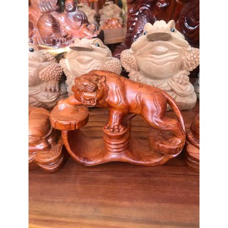 tượng hổ bằng gỗ