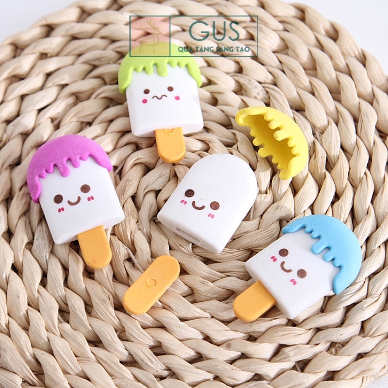 Tẩy bé kem dụng cụ tẩy xoá siêu cute GusShop