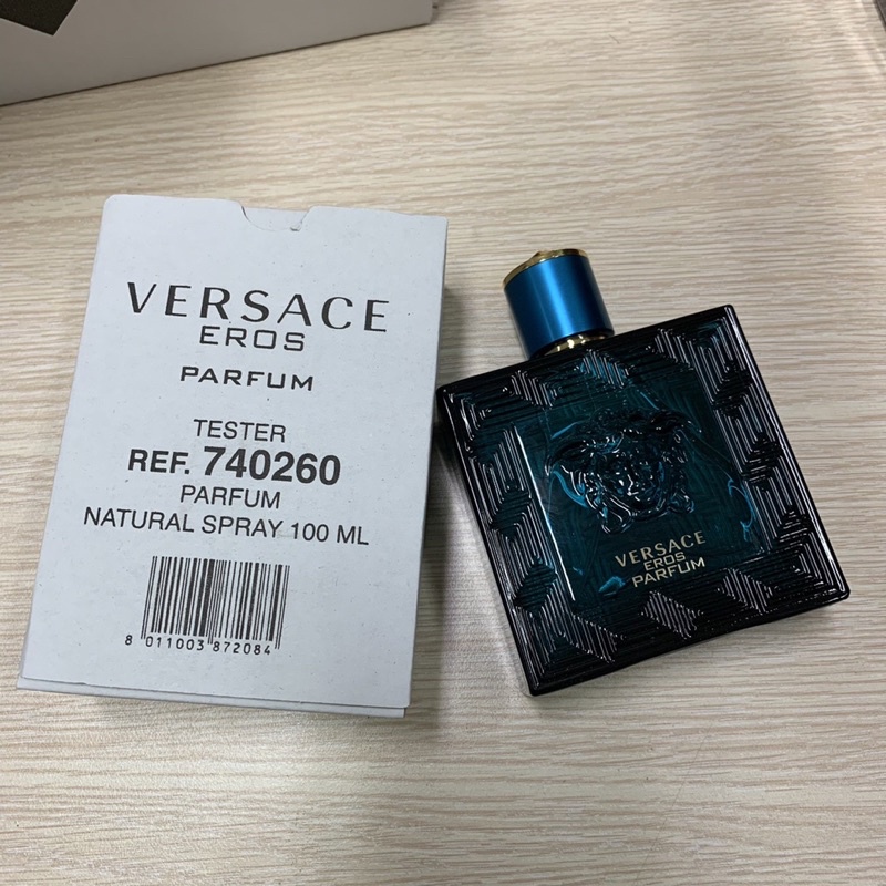 Nước hoa Tester Versace Eros Parfum 100ml (hộp như hình)