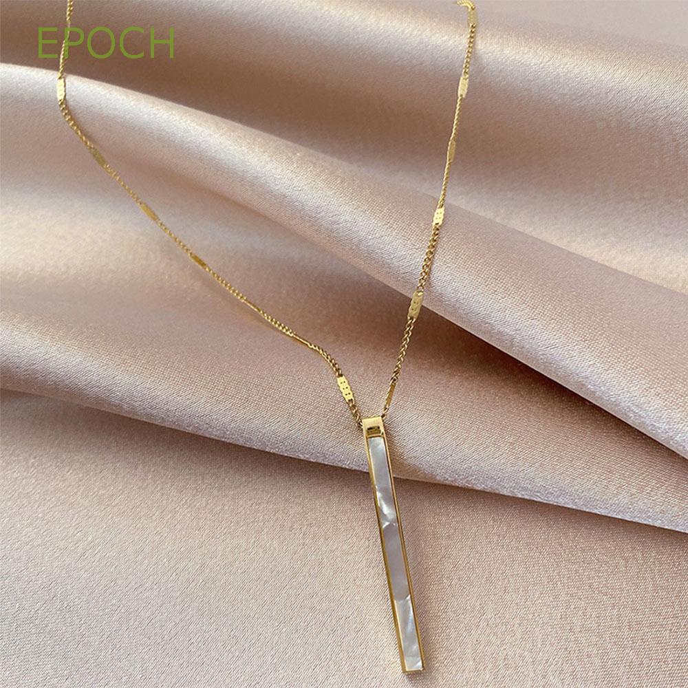 Epoch Vòng Cổ Choker Bằng Thép Titan Phong Cách Hàn Quốc Dành Cho Nữ