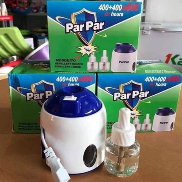 10 lọ tinh dầu đuổi muỗi parpar