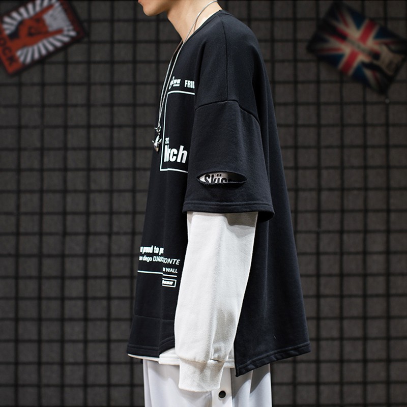 Áo Tay Dài Phong Cách Hip Hop Năng Động Cho Nam | BigBuy360 - bigbuy360.vn