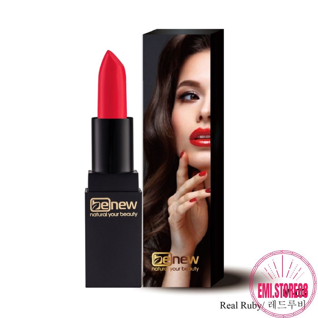 (HÀNG CHÍNH HÃNG) Son Lì Benew lâu trôi màu đỏ cam #M03 Môi căng mọng , đầy gợi cảm
