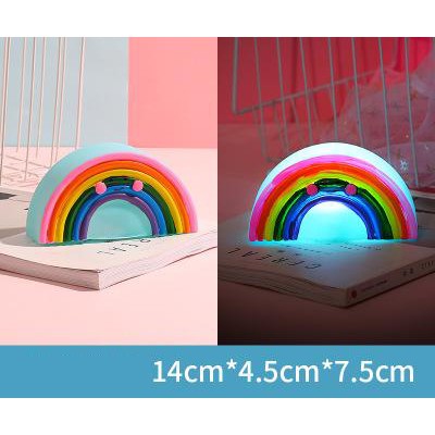 đèn ngủ đám mây cầu vồng DL3 Đèn Led Siêu Dễ Thương