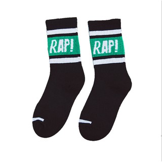 Vớ cổ trung chữ RAP