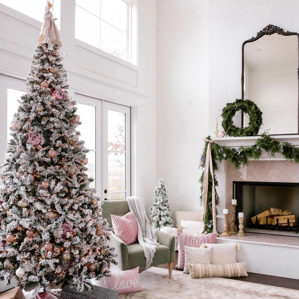 YIYU Quả Châu Nhựa 60mm Trang Trí Giáng Sinh Năm Mới