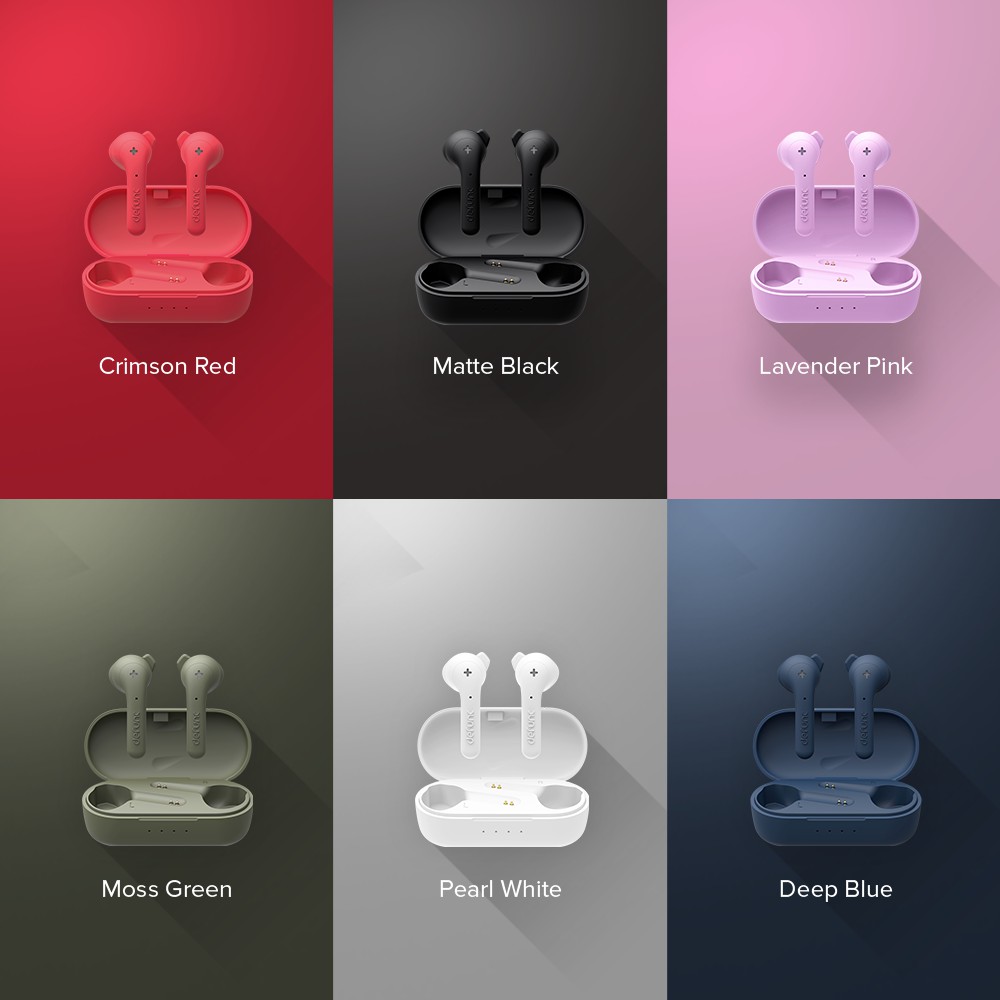 Tai Nghe TWS Defunc True Basic, Bluetooth 5.2, Cảm Ứng, Kháng Nước IPX4, Nghe Đến 22H - Chính Hãng BH 12 Tháng Dizigear