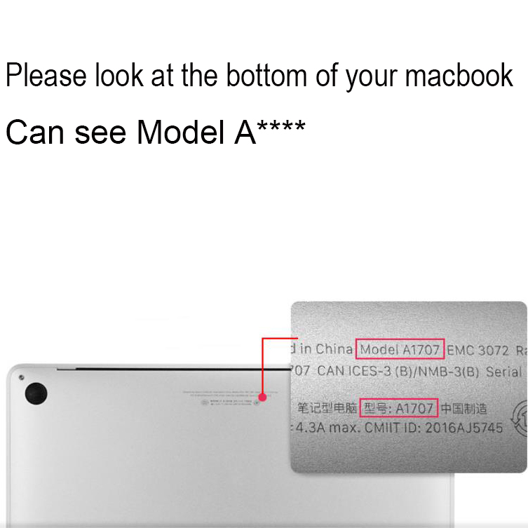 Ốp Lưng Nhám Cho Macbook Pro 15 A1707 A1990
