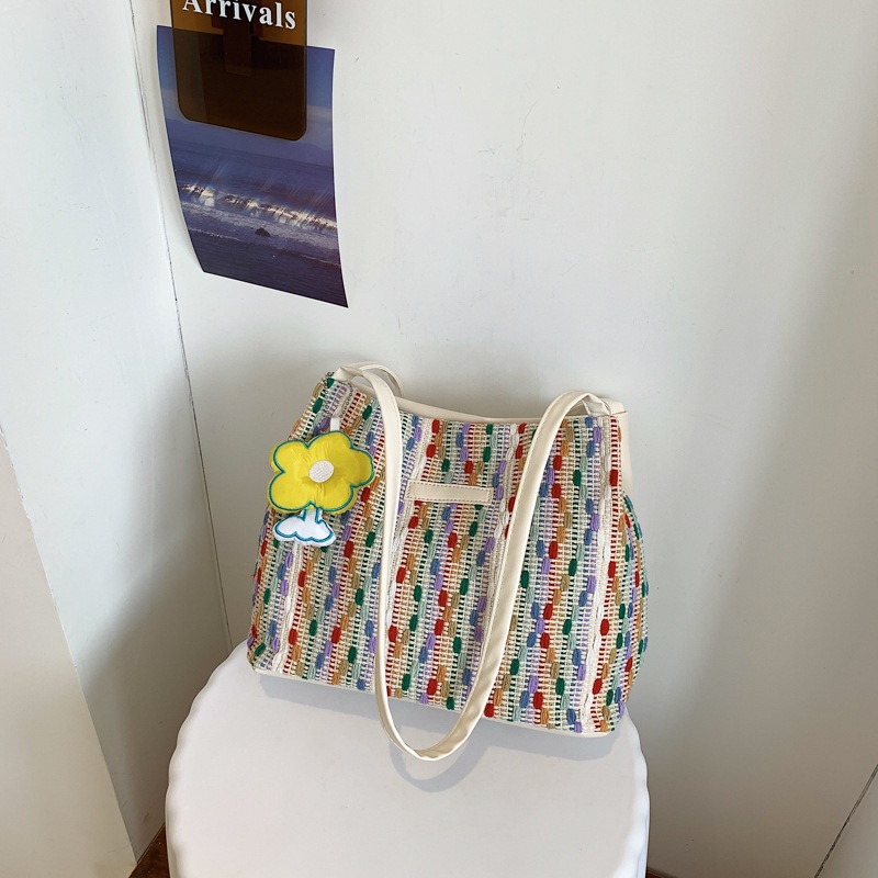 Túi Xách Cỡ Lớn Phối Màu Tương Phản Thời Trang Cho Nữ