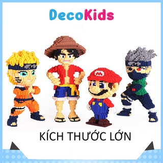 Lego Naruto One Piece Avenger lắp ráp mô hình 3D cỡ lớn