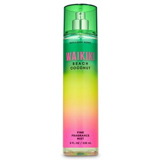 [Mã IRIS09820 Giảm 10k Đơn 150k] Xịt Thơm Dưỡng Thể Waikiki Beach Coconut - Bath & Body Works - 236ml - AUTH