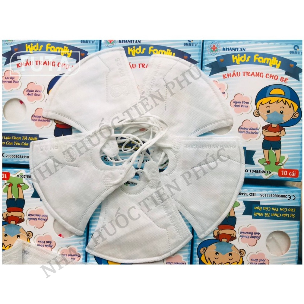 Khẩu trang 3D trẻ em Khánh An  Kids Family