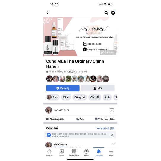 [BILL-SEPHORA] Serum The INKEY List Niacinamide | BigBuy360 - bigbuy360.vn
