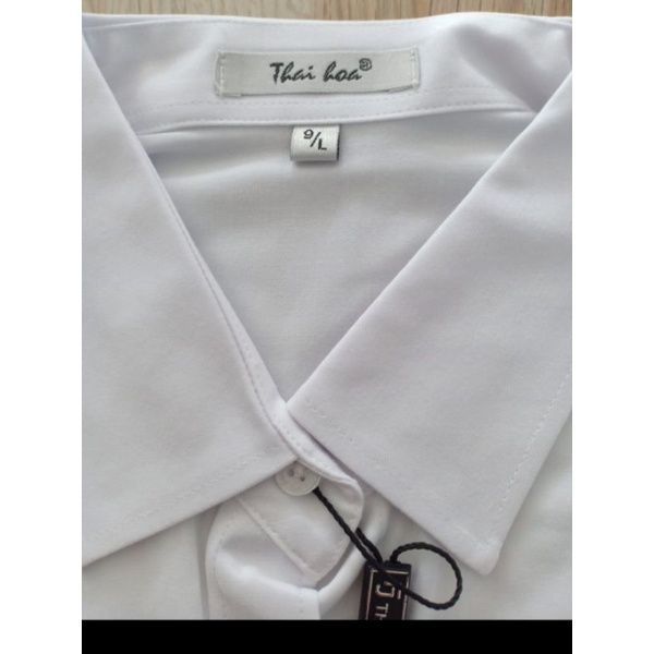 áo sơ mi Thái Hòa vải sợi tre mã 2869-01 co giãn nhiều. hàng có sẵn