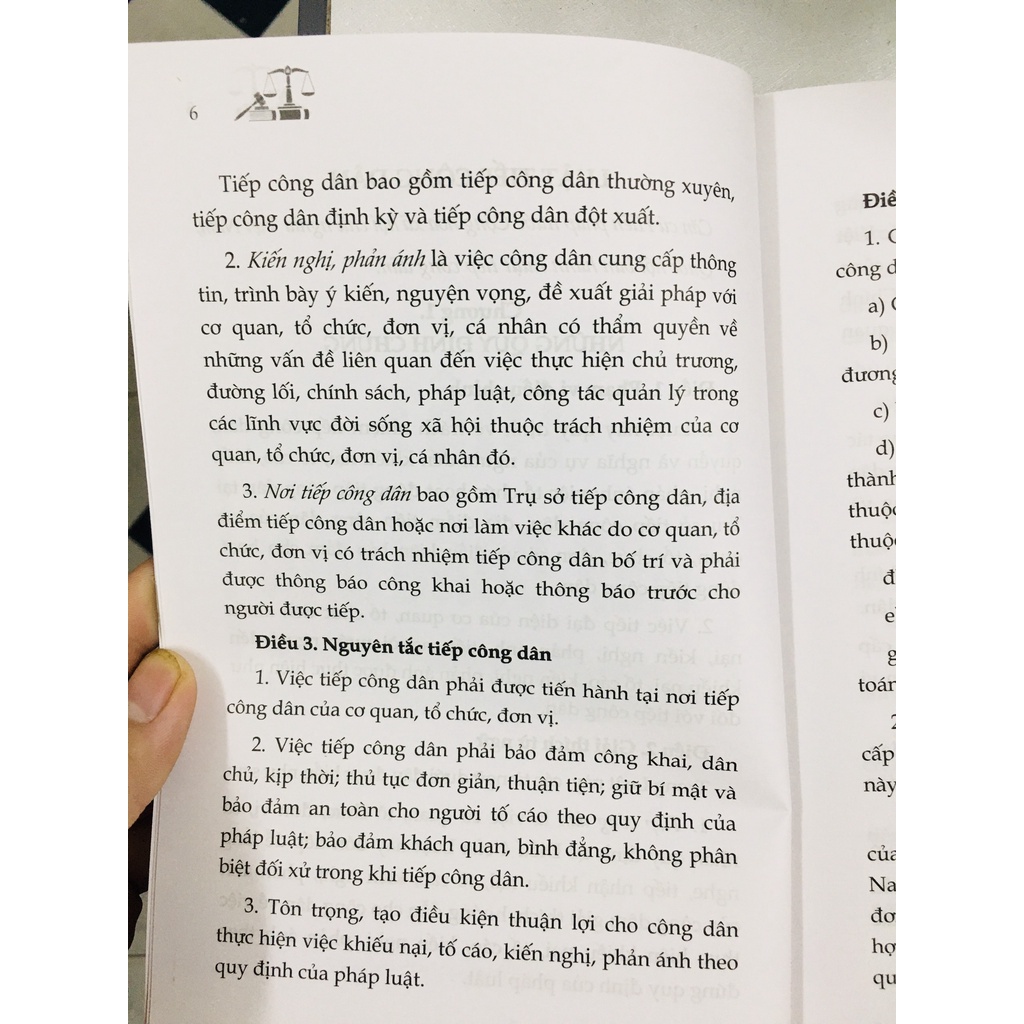 Sách : Luật tiếp công dân và văn bản hướng dẫn thi hành