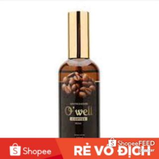 Xịt khử mùi ô tô tinh dầu cafe Owell