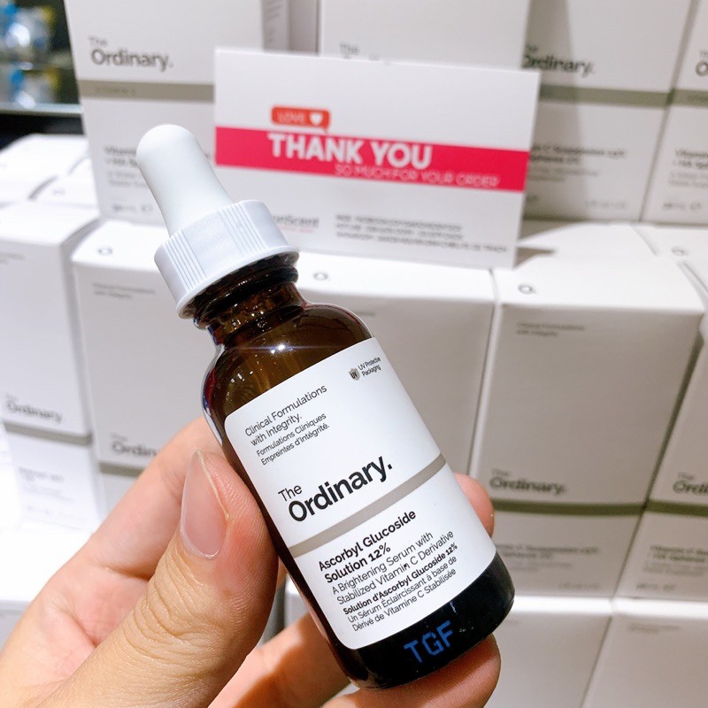 Tinh chất sáng da The Ordinary Ascorbyl Glucoside Solution 12% ( 30mL )