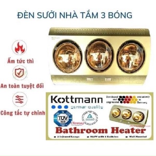 { CAM KẾT CHÍNH HÃNG} Đèn sưởi nhà tắm Kottmann