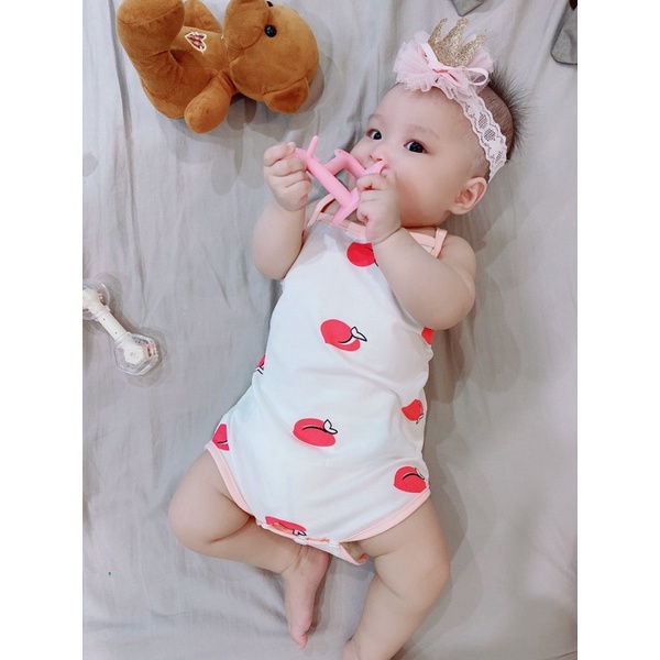 Bodysuit cho bé từ 5kg đến 7kg , bodysuit 2 dây cho bé yêu