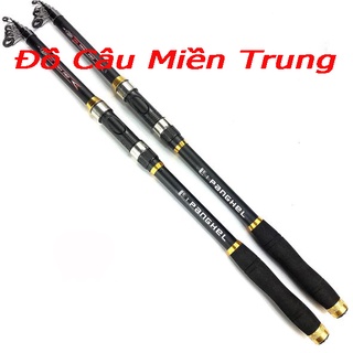 Cần Câu Rút Gọn Carbon Đen