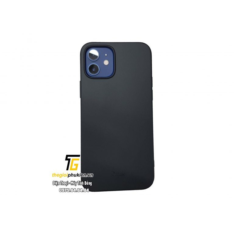 Ốp lưng silicon màu iPhone 12 Mini siêu mỏng chính hãng Vu Case, Ou Case