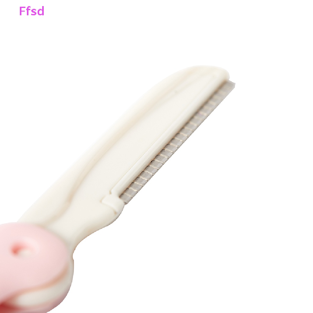 {Ffsd} Bộ Tông Đơ Cạo Lông Mày Gấp Lại Được Nhỏ Gọn Cho Nữ * Bán Chạy